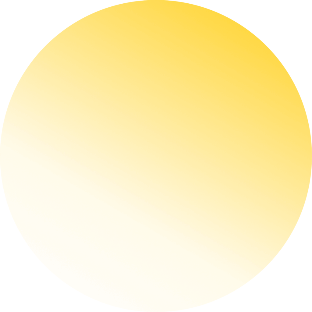 Yellow circe with a gradual blur background image