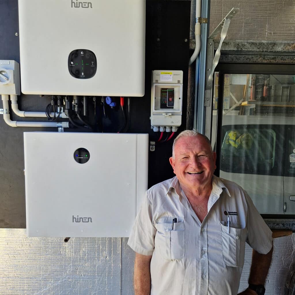 John Burgess, solar system install, hinen battery, ppa, vpp, Solar Feed In Tariff QLD