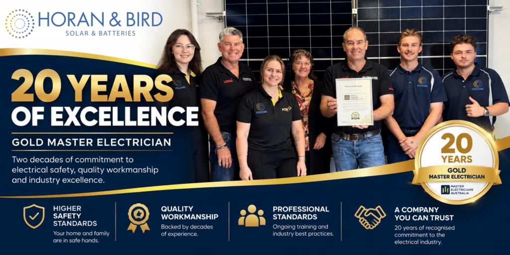 20-Year Gold Master Electrician Status
