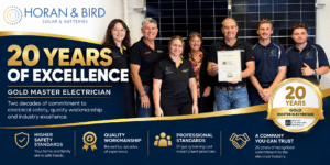 20-Year Gold Master Electrician Status